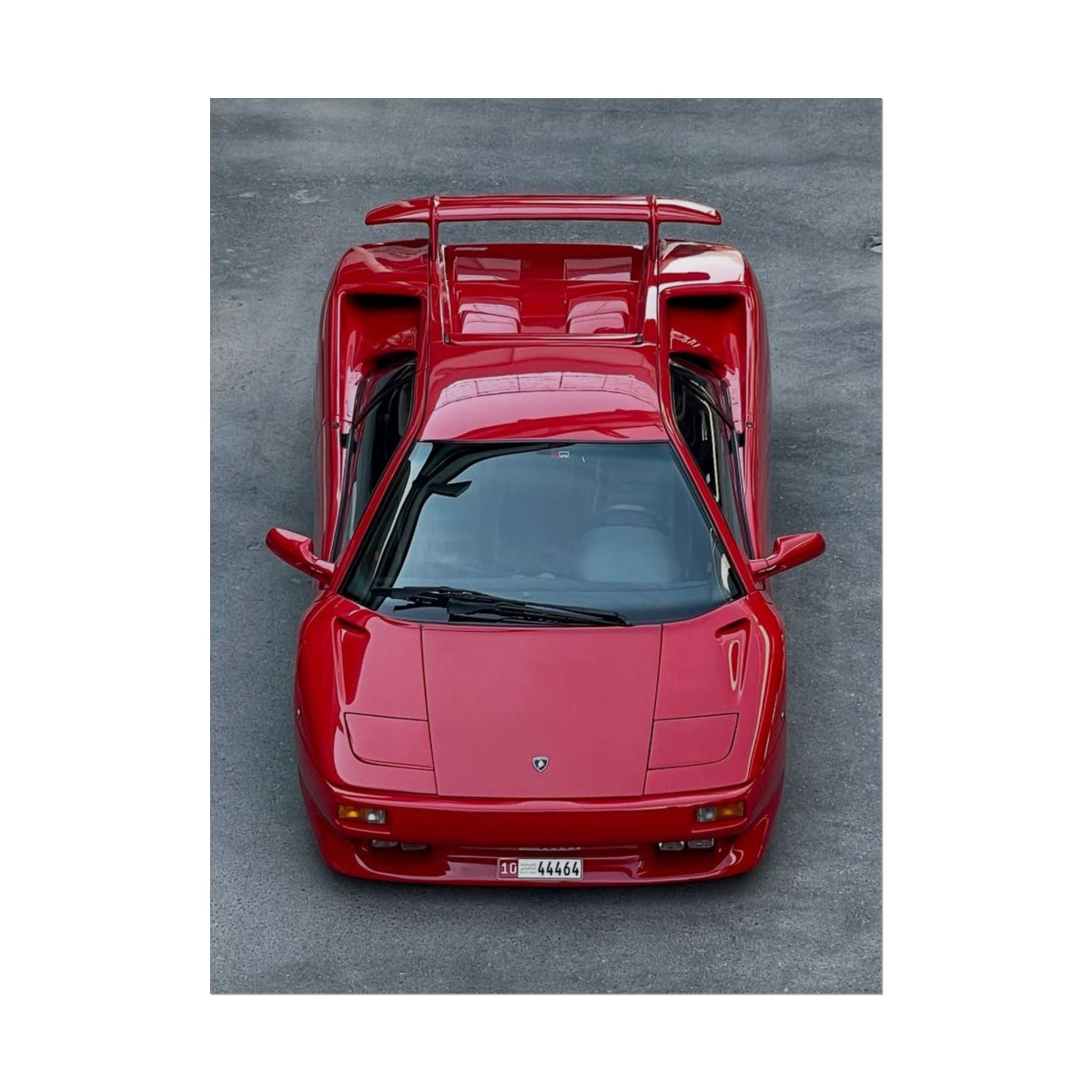 Lamborghini Diablo Poster